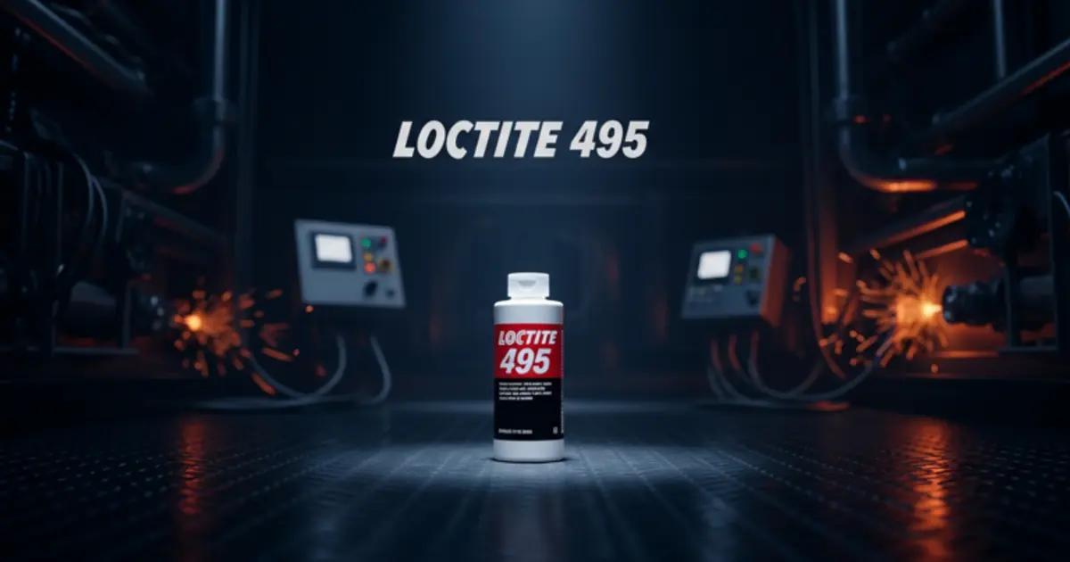 Loctite 495 : Gagnez des heures de montage avec un collage instantané au Maroc