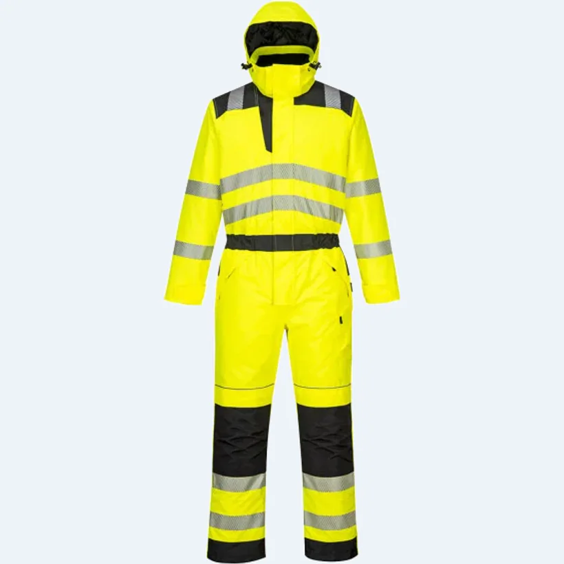 Combinaison professionnelle d’hiver haute visibilité PW3